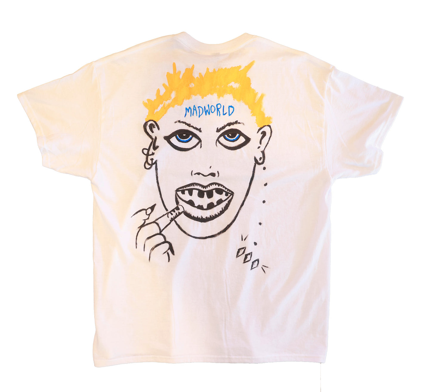 MADWORLD Cyan Lipstick Shirt