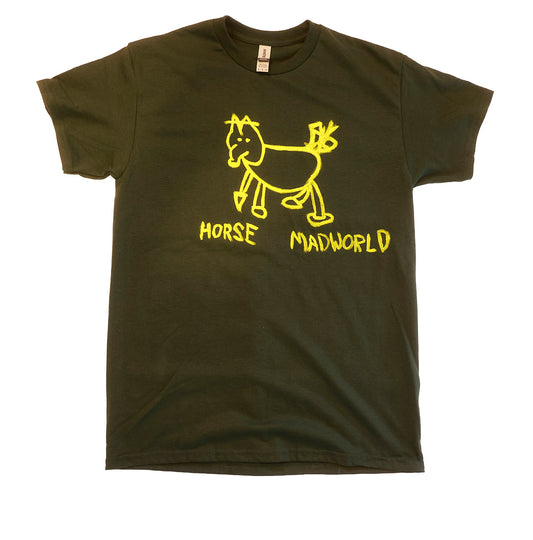 MADWORLD Horse Drawing Shirt