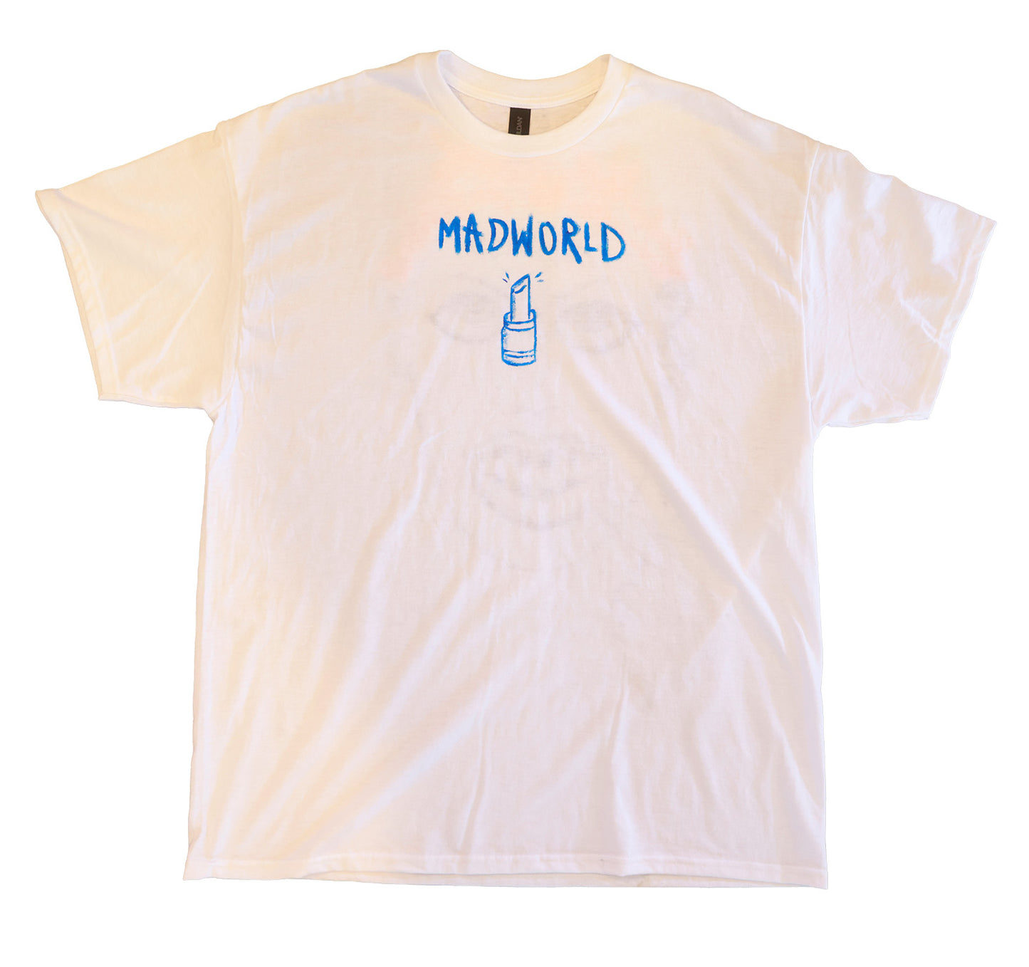 MADWORLD Cyan Lipstick Shirt