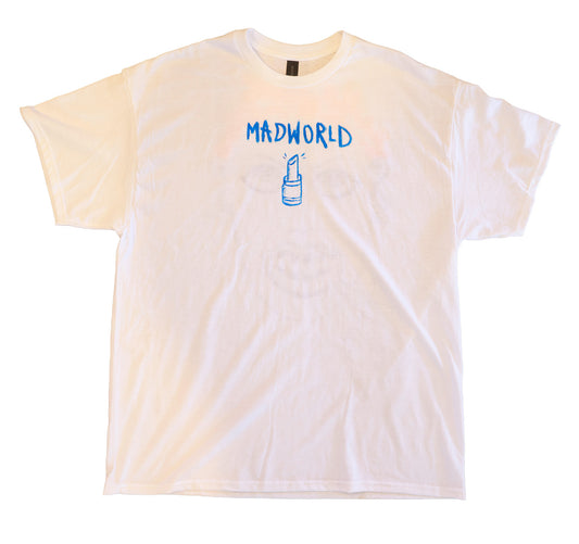MADWORLD Cyan Lipstick Shirt